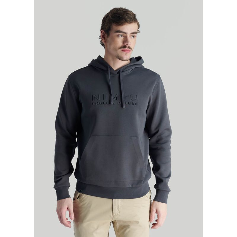 NIMTU - Polerón Toltén Outdoor Gris Nimtu