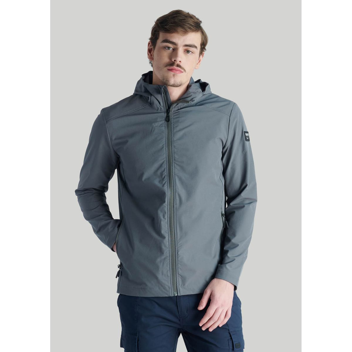 NIMTU - Chaqueta Petra Sport Gris Nimtu