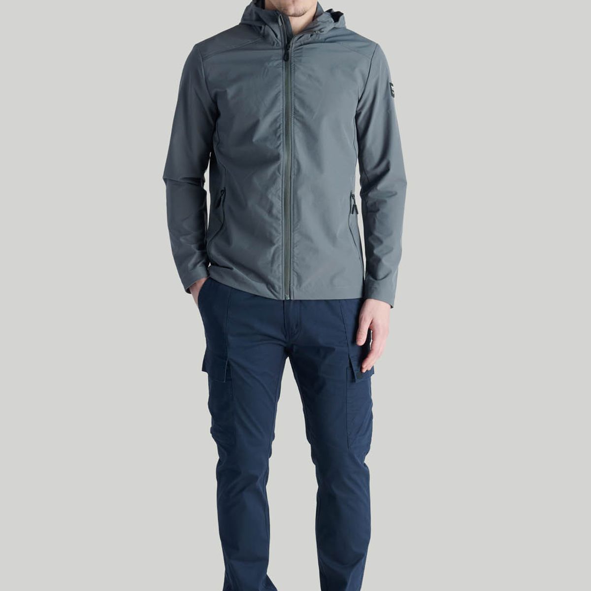 NIMTU - Chaqueta Petra Sport Gris Nimtu