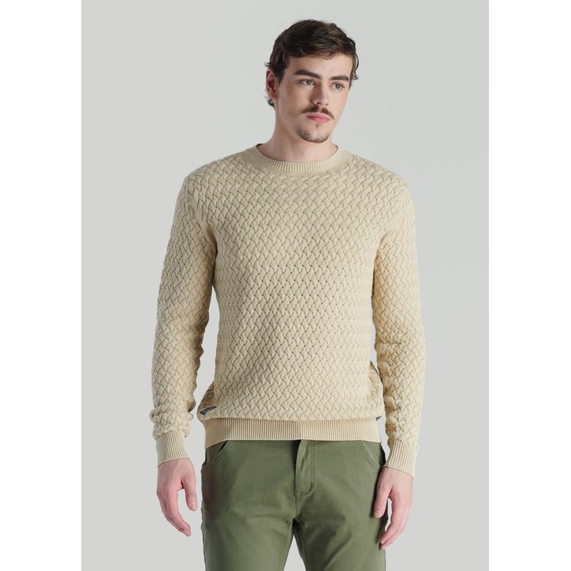 NIMTU - Sweater Queule Outdoor Beige Nimtu
