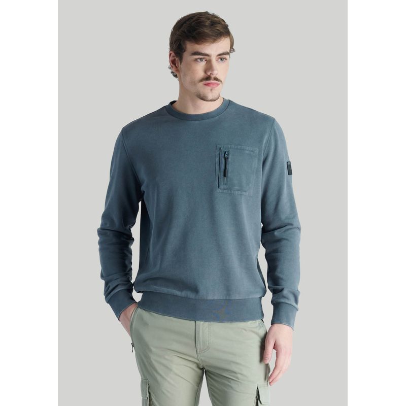NIMTU - Polerón Limarí Outdoor Gris Nimtu