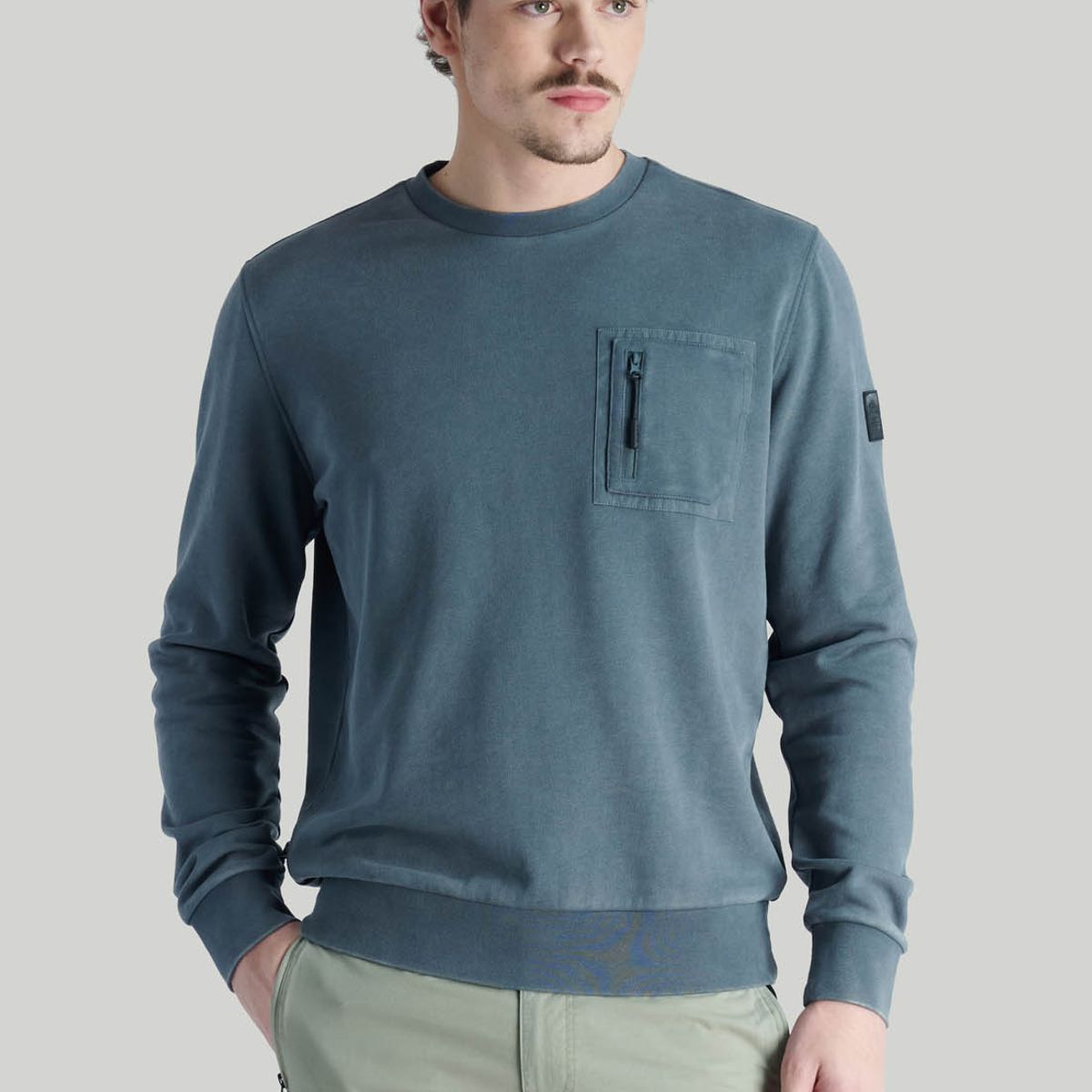 NIMTU - Polerón Limarí Outdoor Gris Nimtu