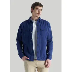 NIMTU - Sobrecamisa Arrayán Casual Azul