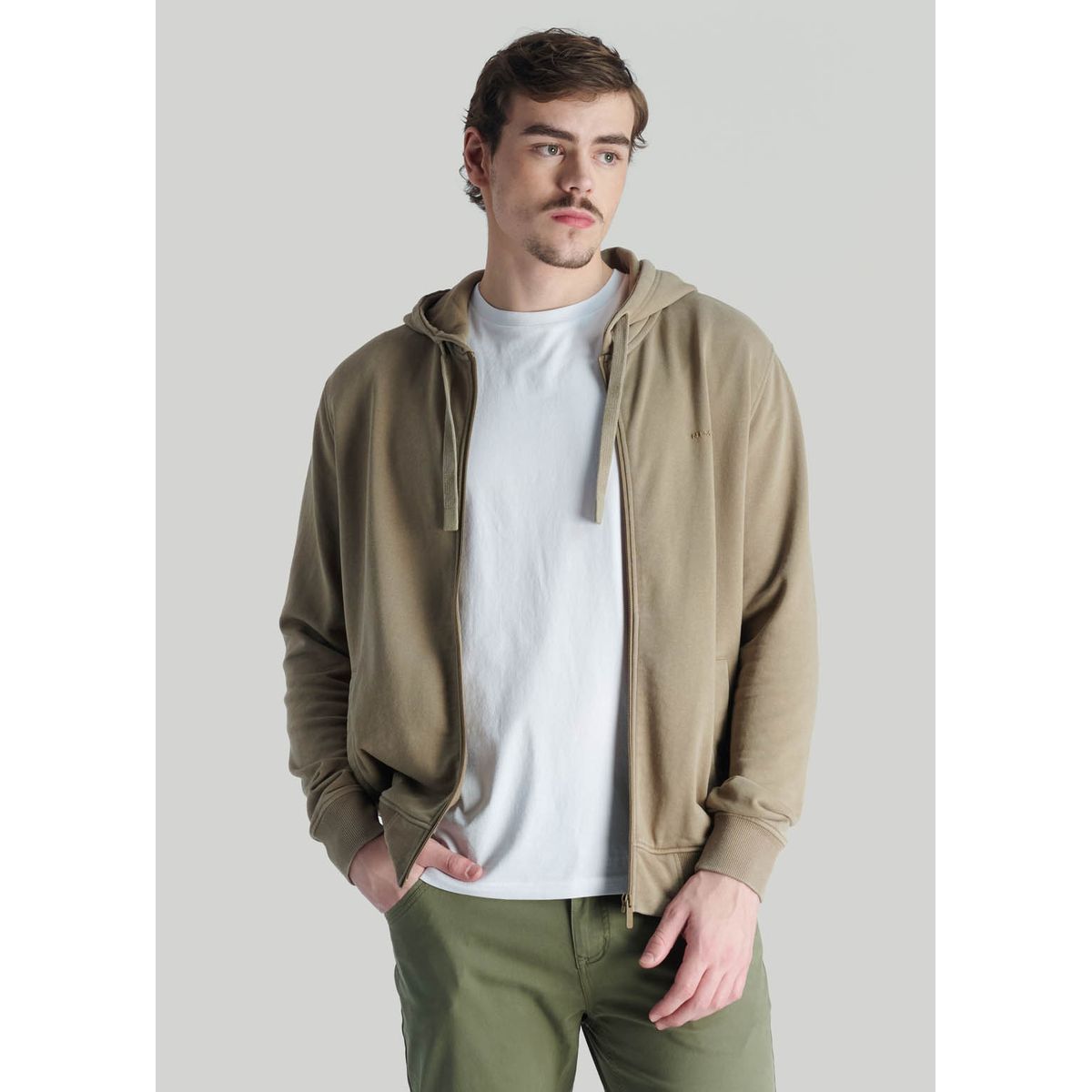 NIMTU - Polerón Ñuble Outdoor Beige Nimtu