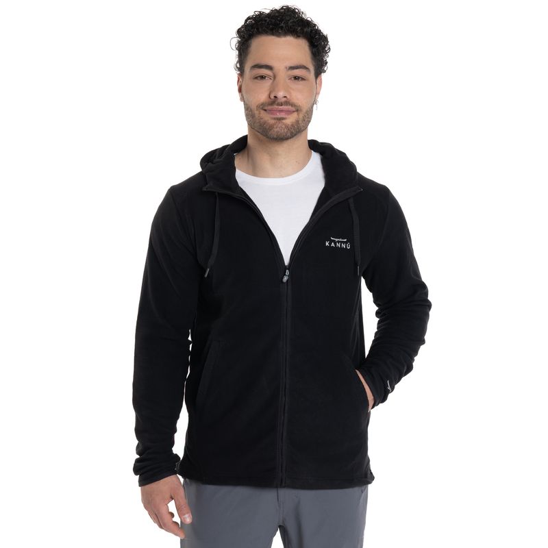 KANNU - POLAR HOMBRE FULL ZIPPER CON CAPUCHA VALLE DE LA LUNA