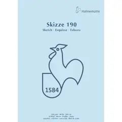 HAHNEMUHLE - Block Dibujo Skizze 190 190gr 50hjs A4 21x29cm