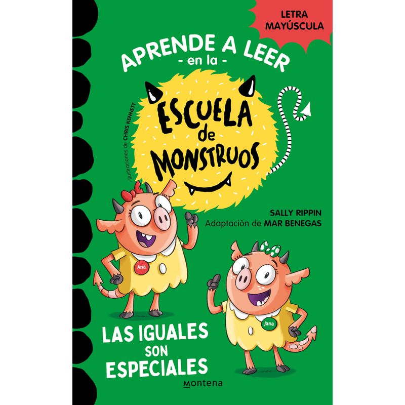 MONTENA - Aprender a Leer Escuela Monstruos 3: Iguales Son Especia