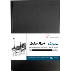 HAHNEMUHLE - Libreta Dibujo Sketch 120gr 64 Hojas A4 21x29cm