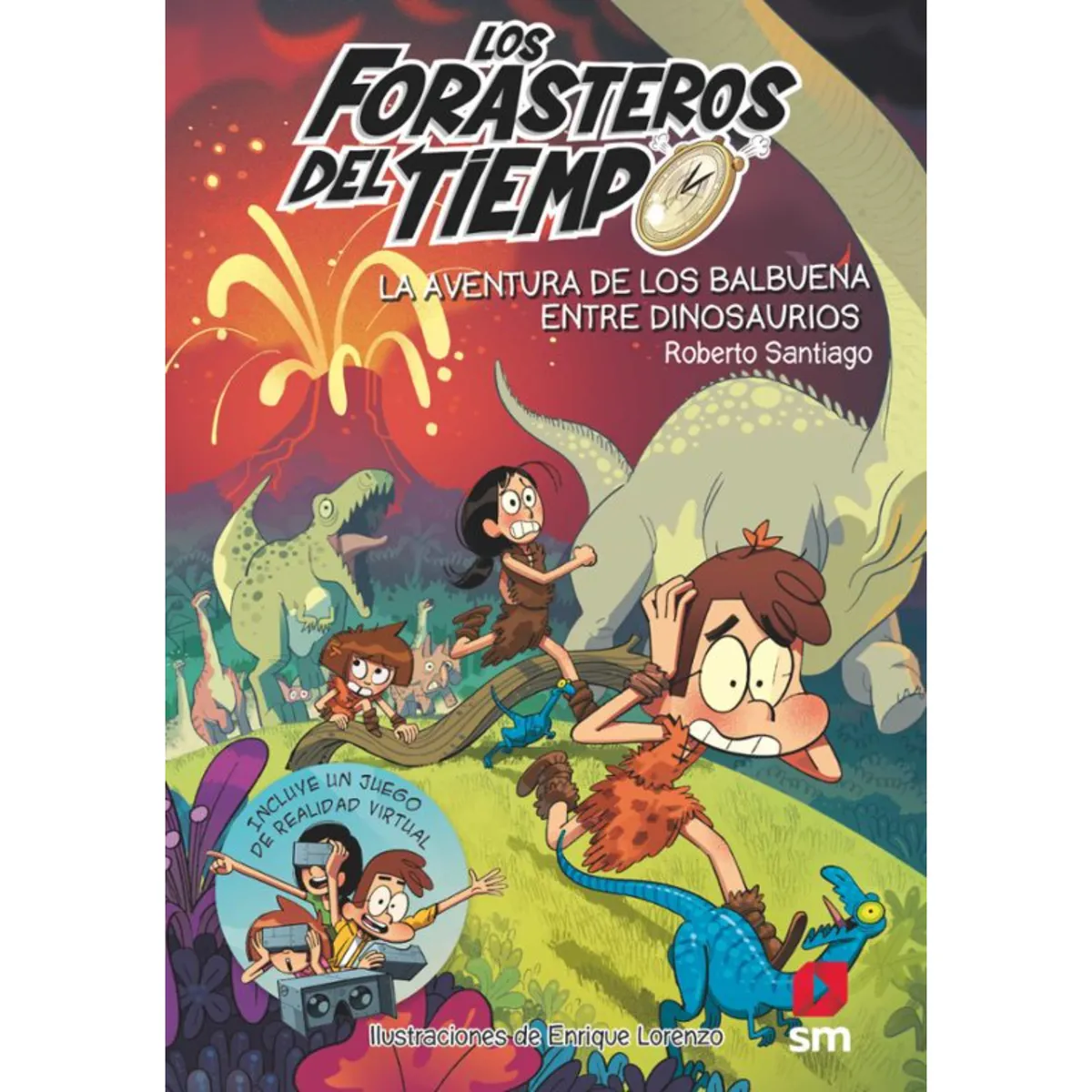 Ediciones SM - La Aventura De Los Balbuena Entre Dinosaurios