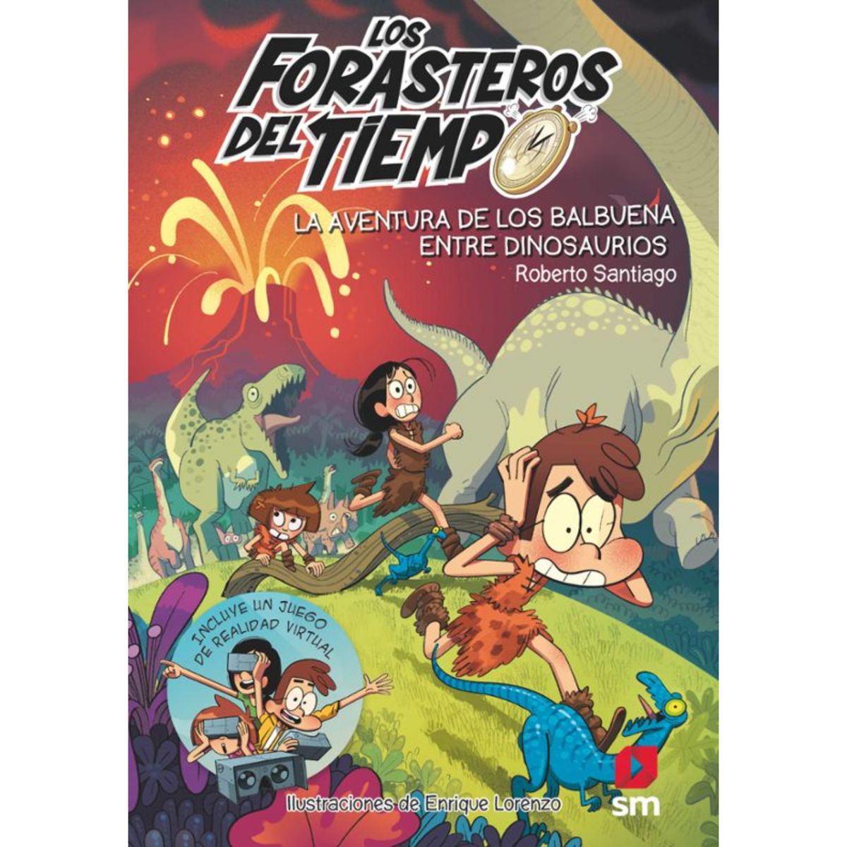 Ediciones SM - La Aventura De Los Balbuena Entre Dinosaurios