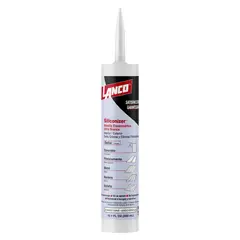 LANCO - Masilla Elastomérica Siliconizer Blanco 300 ML