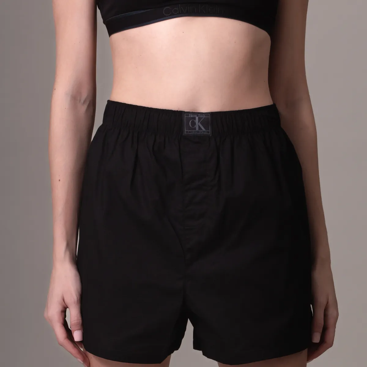 CALVIN KLEIN - Short Pijama 1996 Fashion Lounge Negro Calvin Klein