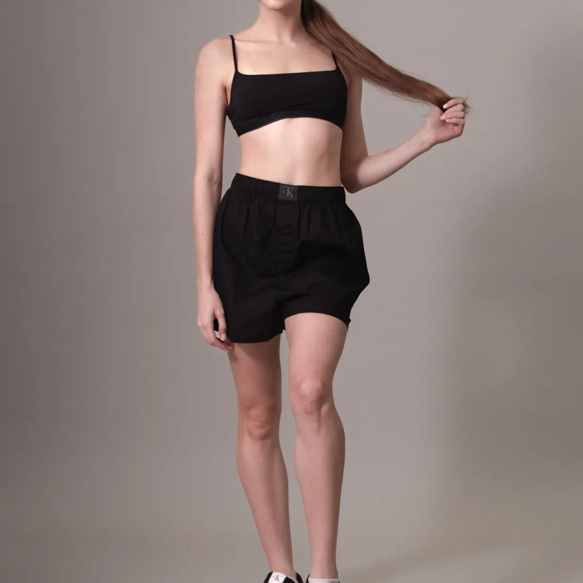 CALVIN KLEIN - Short Pijama 1996 Fashion Lounge Negro Calvin Klein