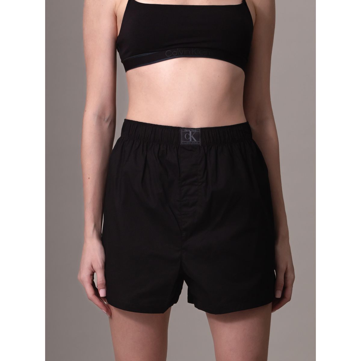CALVIN KLEIN - Short Pijama 1996 Fashion Lounge Negro Calvin Klein