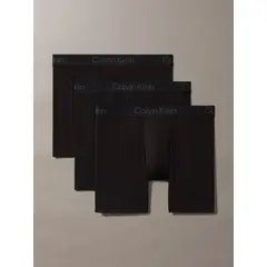 CALVIN KLEIN - Pack 3 Bóxers Brief Ultra Soft Modal Negro