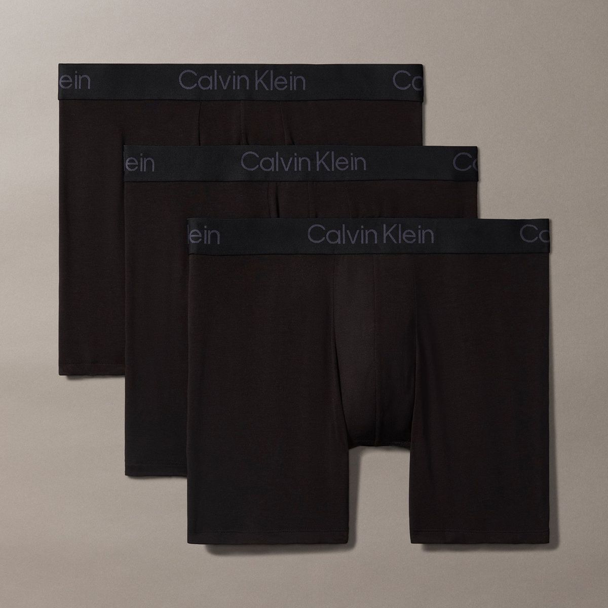 CALVIN KLEIN - Pack 3 Bóxers Brief Ultra Soft Modal Negro Calvin Klein