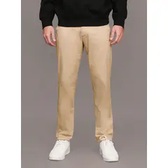 CALVIN KLEIN - Pantalón Chino Tapered Beige