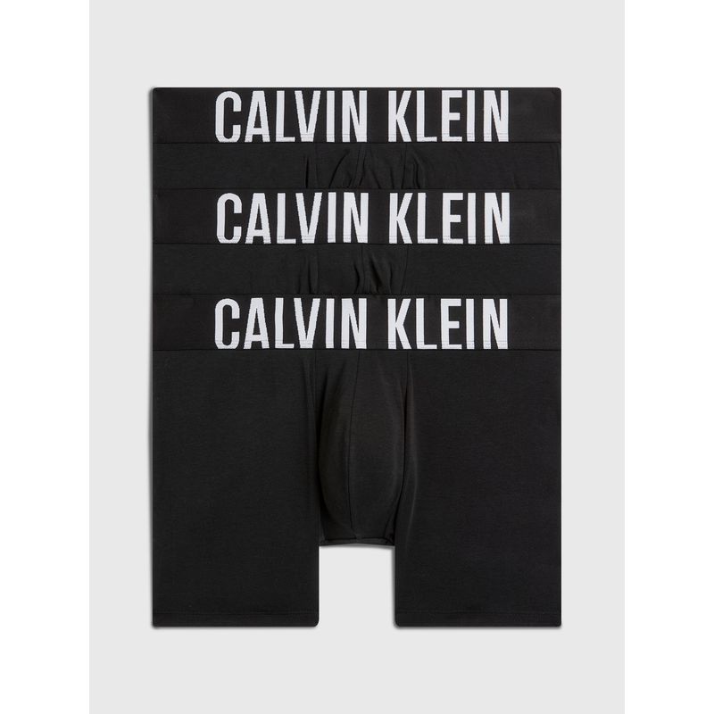 CALVIN KLEIN - Pack 3 Bóxers Brief Intense Power Negro Calvin Klein
