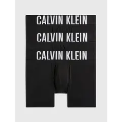 CALVIN KLEIN - Pack 3 Bóxers Brief Intense Power Negro