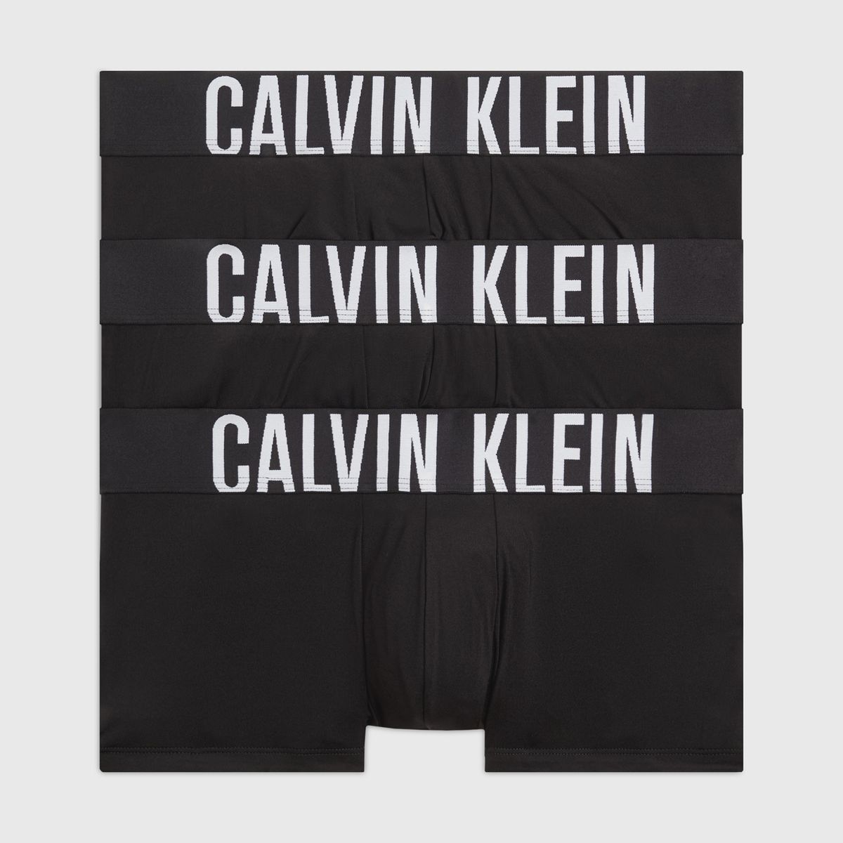 CALVIN KLEIN - Pack 3 Bóxers Low Rise Trunk Intense Power Micro Negro Calvin Klein