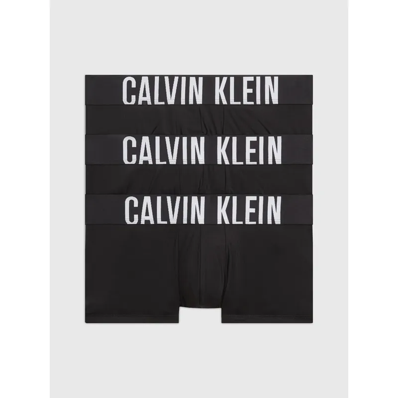 CALVIN KLEIN - Pack 3 Bóxers Low Rise Trunk Intense Power Micro Negro Calvin Klein