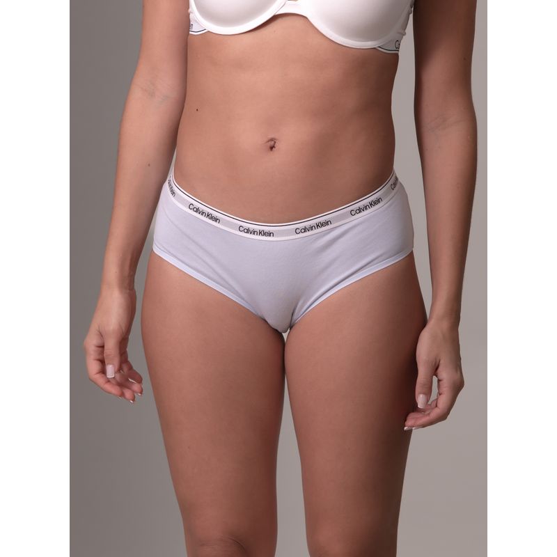 CALVIN KLEIN - Calzón Hipster Modern Logo Lila Calvin Klein