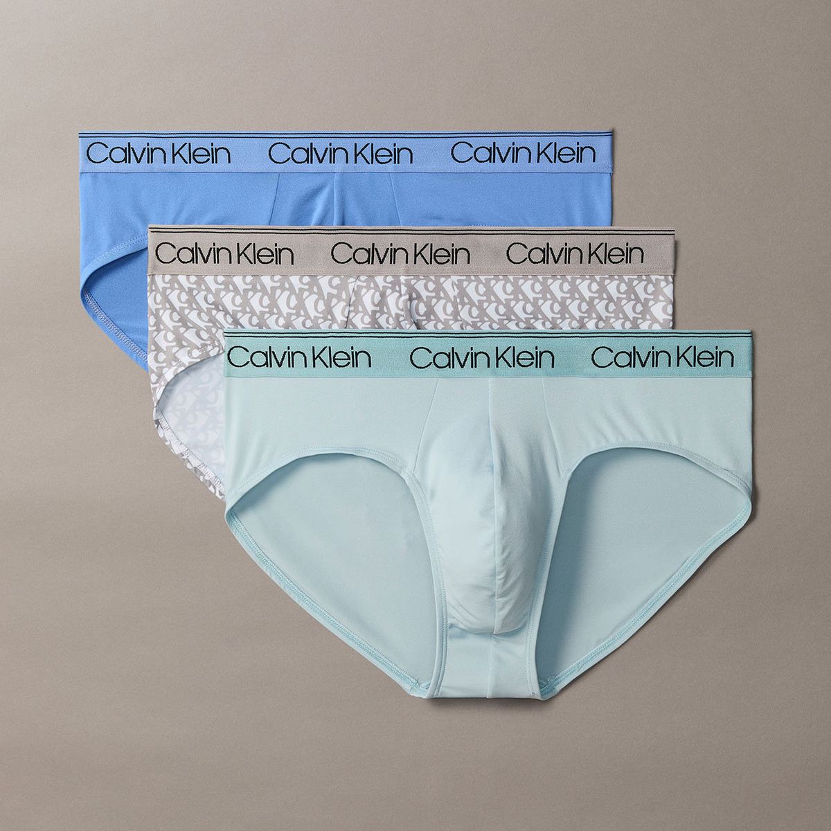 CALVIN KLEIN - Pack 3 Slips Micro Stretch Multicolor Calvin Klein