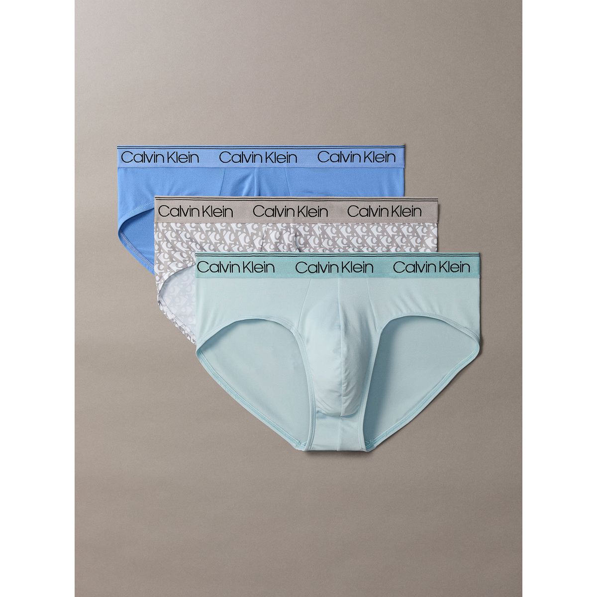 CALVIN KLEIN - Pack 3 Slips Micro Stretch Multicolor Calvin Klein