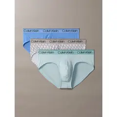 CALVIN KLEIN - Pack 3 Slips Micro Stretch Multicolor
