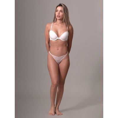 Imagen 2 del producto Calzón Bikini String Sheer lace Beige