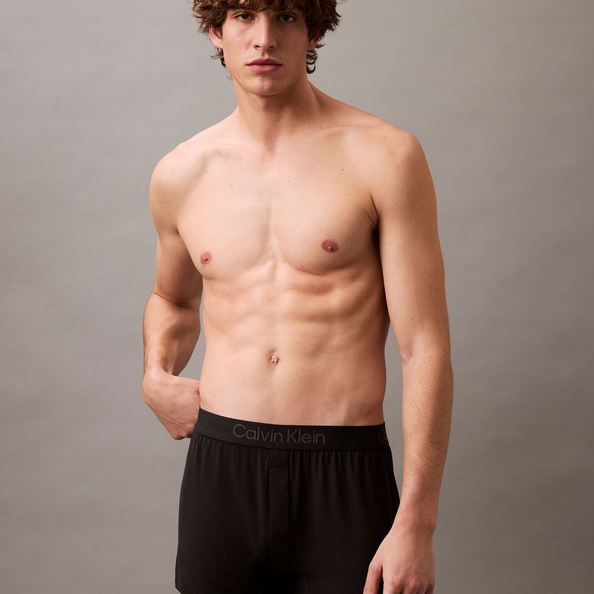 CALVIN KLEIN - Pack 3 Bóxers Slim Ultra Soft Modal Negro Calvin Klein