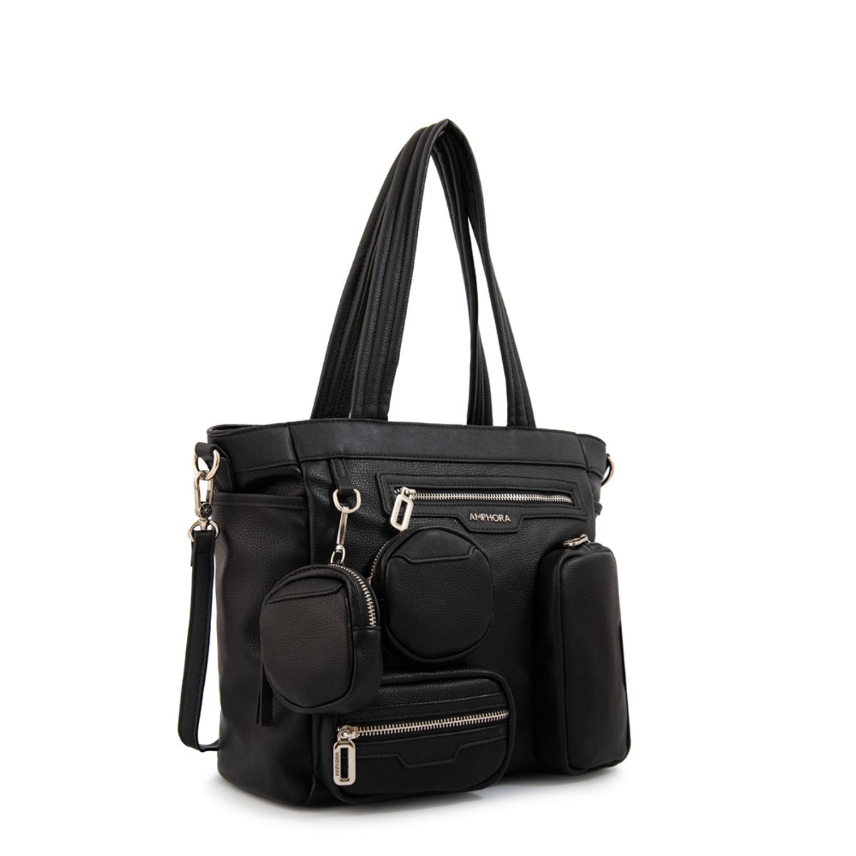 AMPHORA - Cartera tote evany grande negro especial