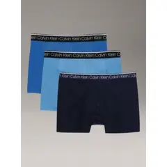 CALVIN KLEIN - Pack 3 Bóxers Brief Reconsidered Surge Multicolor