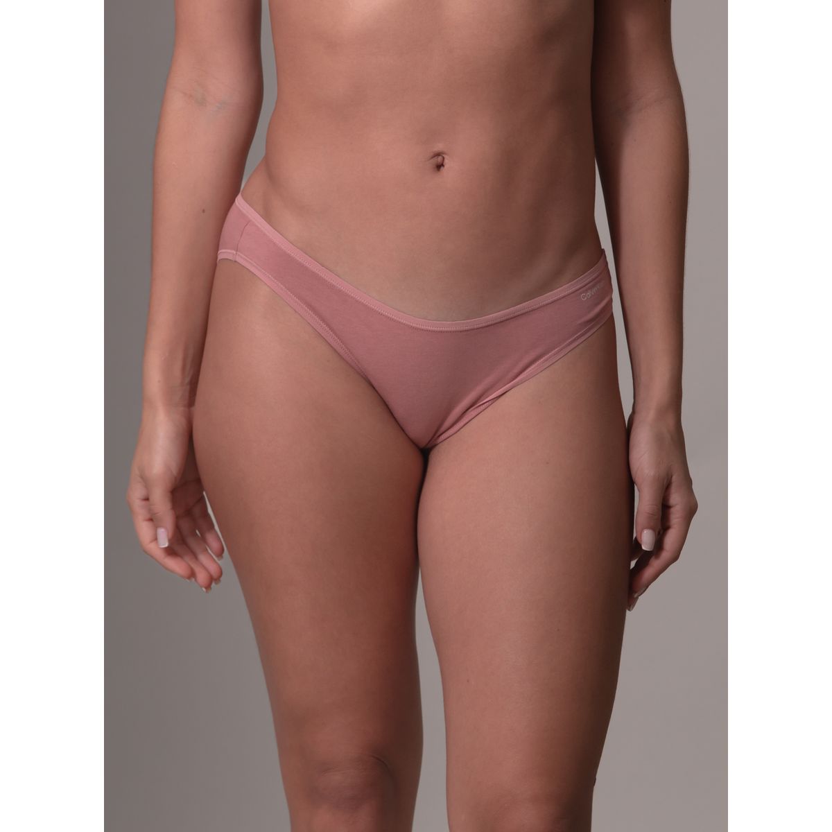 CALVIN KLEIN - Calzón Bikini Ideal Cotton Rosado Calvin Klein