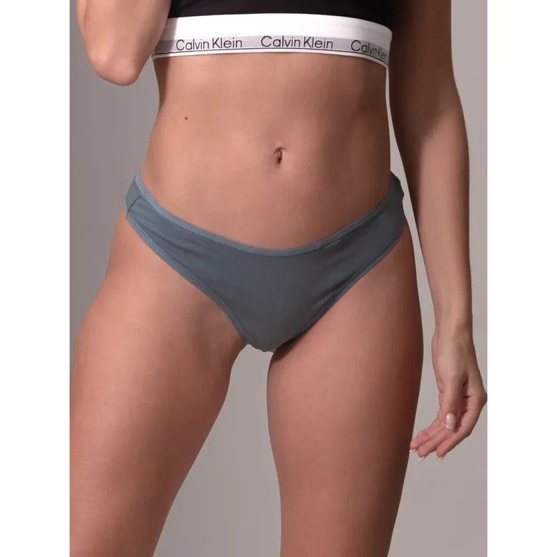 CALVIN KLEIN - Colaless Ideal Cotton Gris Calvin Klein