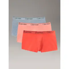 CALVIN KLEIN - Pack 3 Bóxers Low Rise Trunk Micro Stretch Multicolor