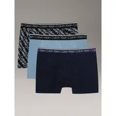 CALVIN KLEIN - Pack 3 Bóxers Brief Reconsidered Surge Multicolor
