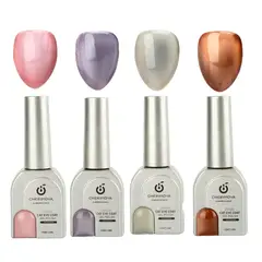 GENERICO - Cat Eye Pack 4 Esmaltes Gel Efecto Ojo De Gato 12ml Uv/led