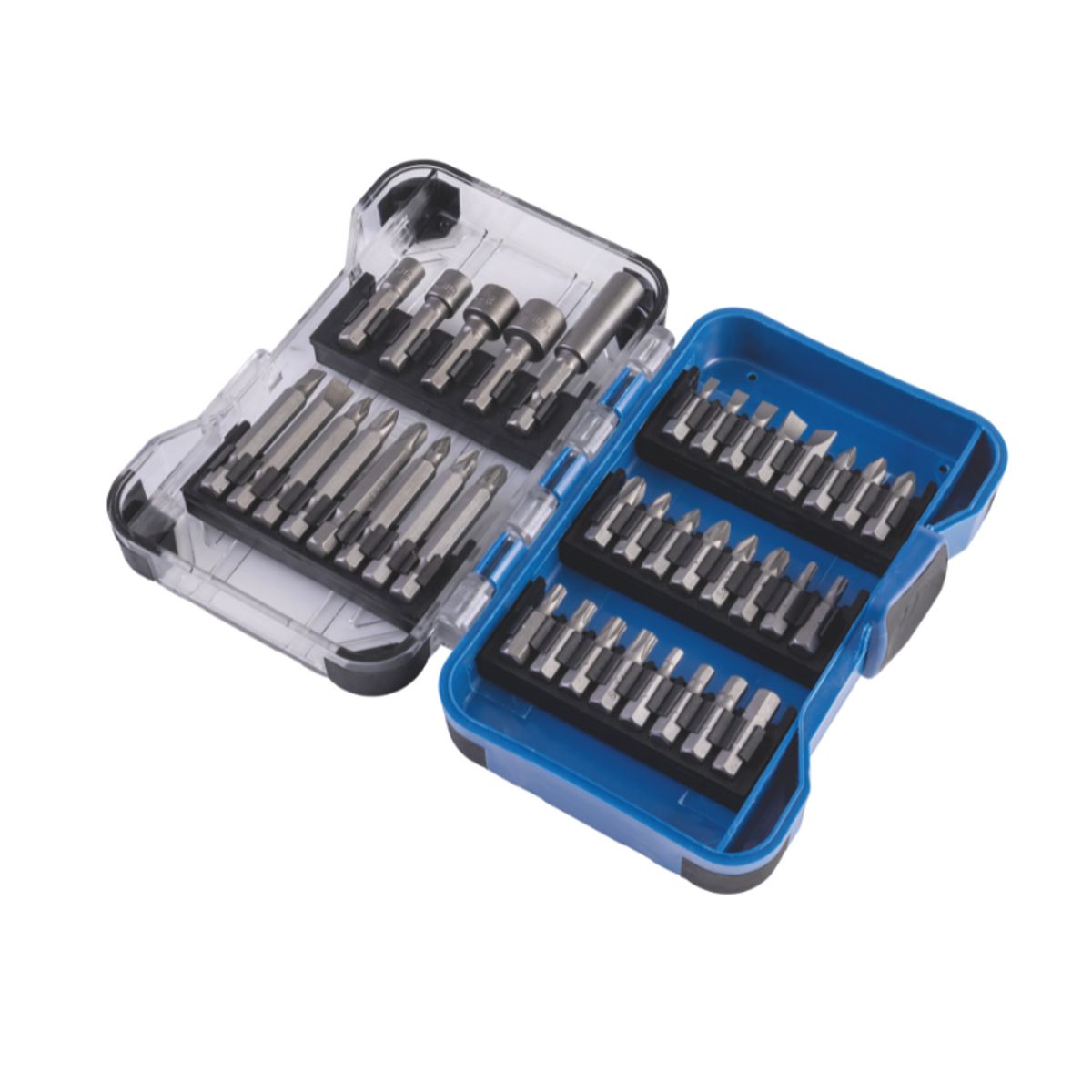 SCHEPPACH - Estuche con Brocas y Dados - 37 piezas - - Scheppach