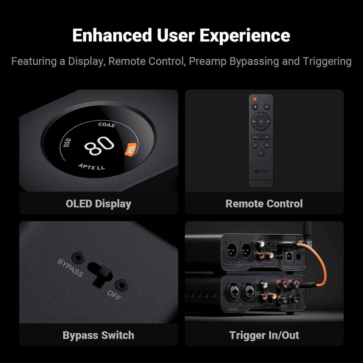 MCI - Preamplificador Bluetooth DAC Balanceado - Fosi Audio ZD3