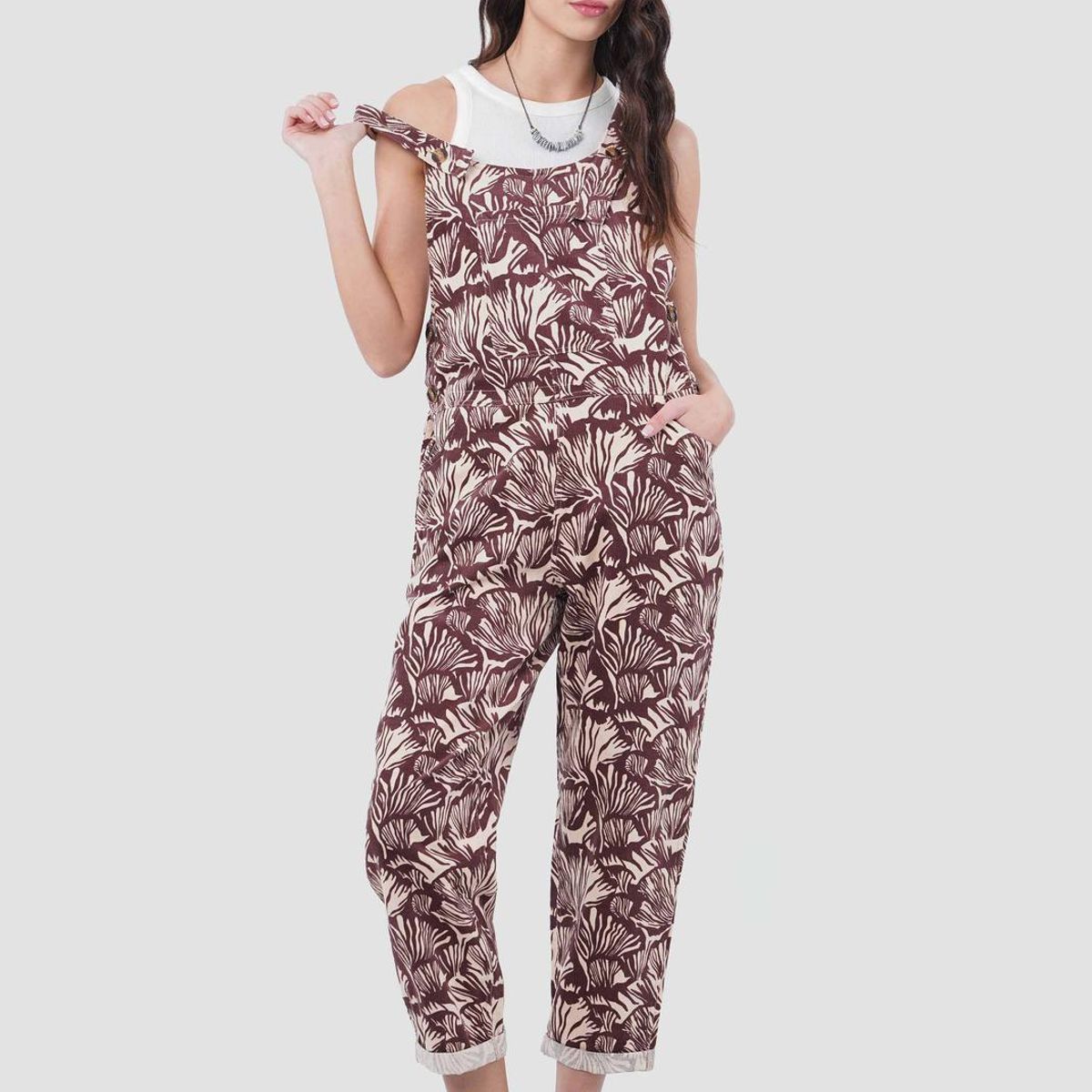 KAYA UNITE - Jardinera Mujer Hongos Terracota