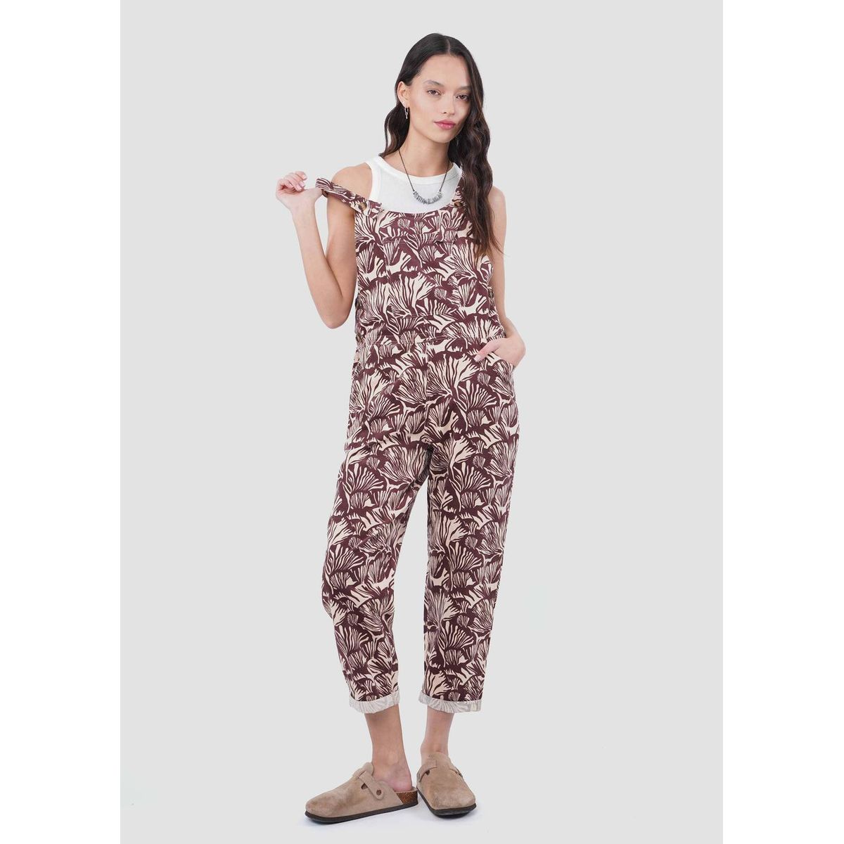 KAYA UNITE - Jardinera Mujer Hongos Terracota