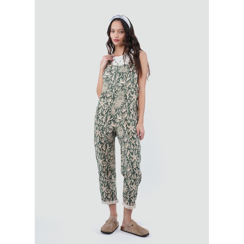 KAYA UNITE - Jardinera Mujer Ocean Oliva