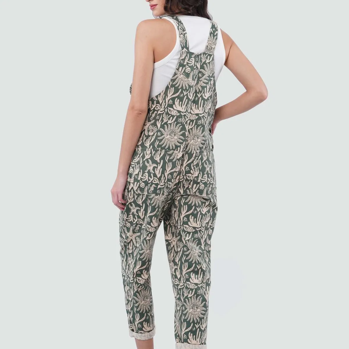 KAYA UNITE - Jardinera Mujer Ocean Oliva