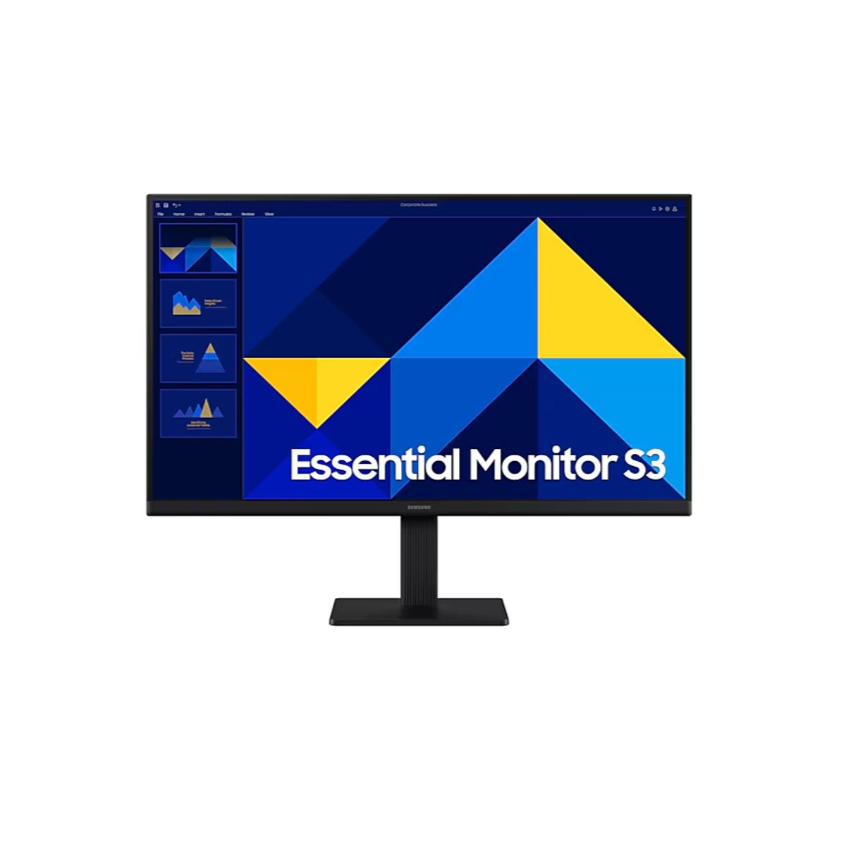 SAMSUNG - Monitor Samsung Essential S3 S30GD 24 FHD 100Hz IPS HDMI
