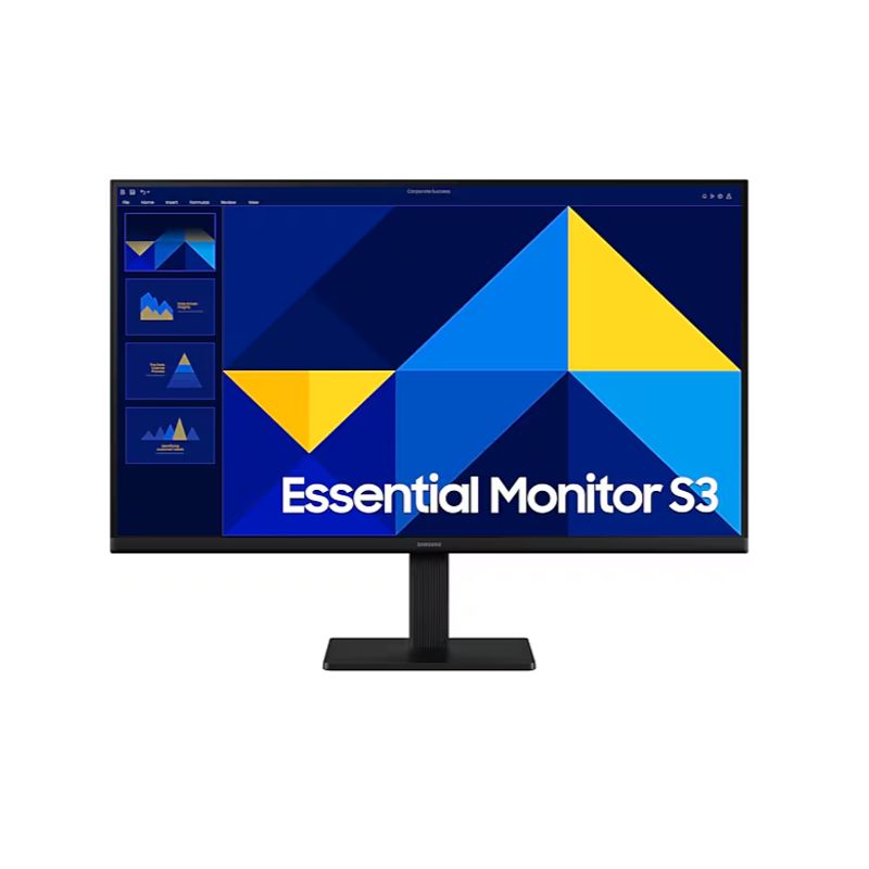 SAMSUNG - Monitor Samsung Essential S3 S30GD 27 FHD 100Hz IPS HDMI