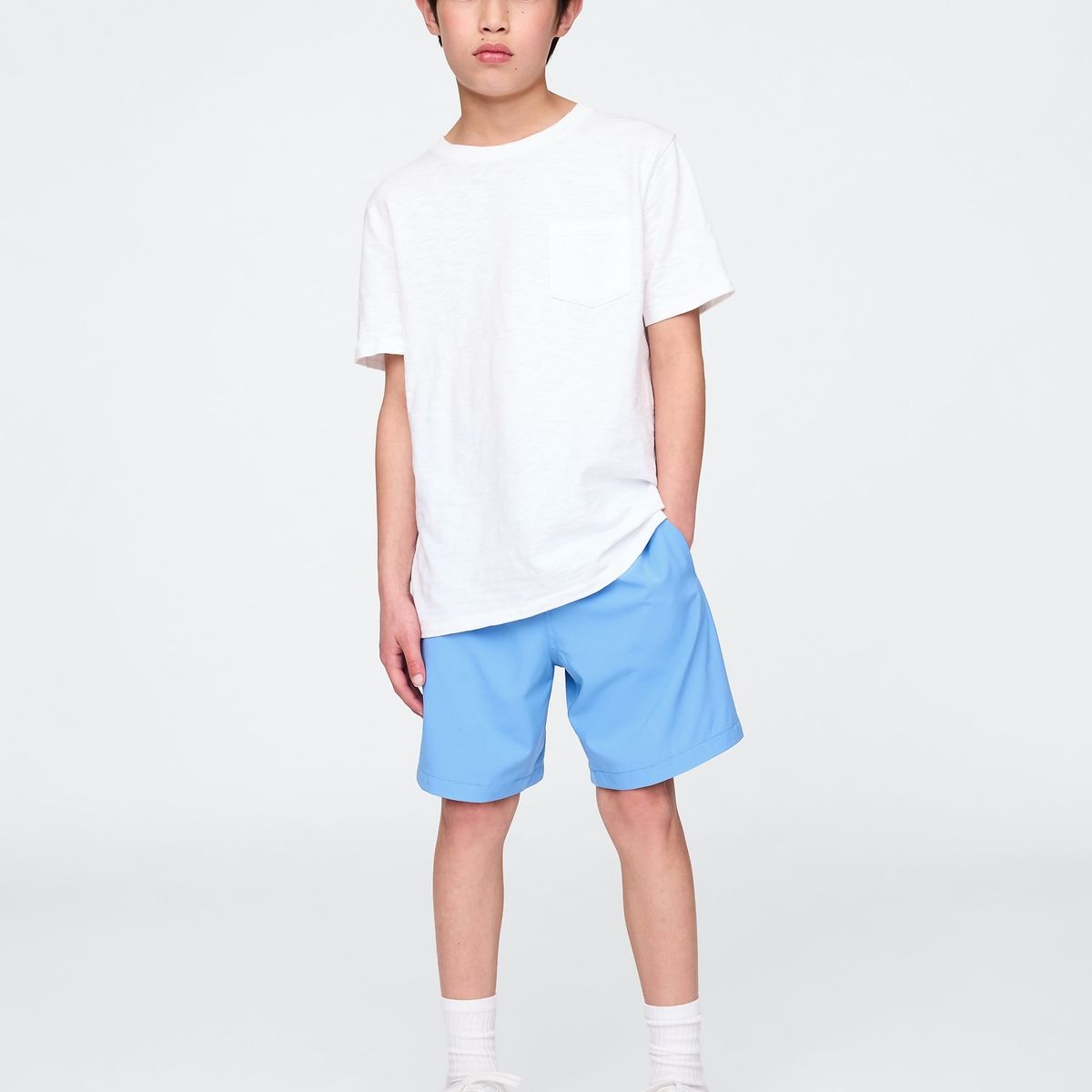 GAP - Traje De Baño Niño Gap Quick Dry Celeste