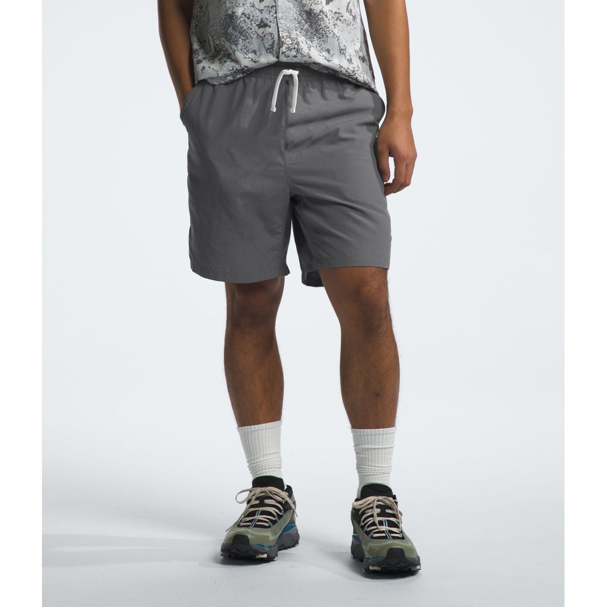 THE NORTH FACE - Traje De Baño Action Short 2.0 Hombre Gris Oscuro