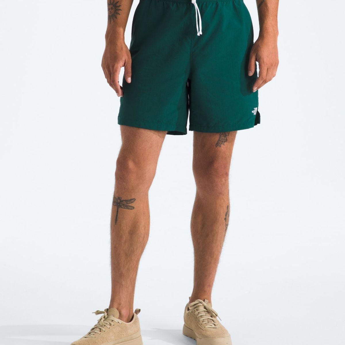 THE NORTH FACE - Traje De Baño Action Short 2.0 Hombre Verde Oscuro