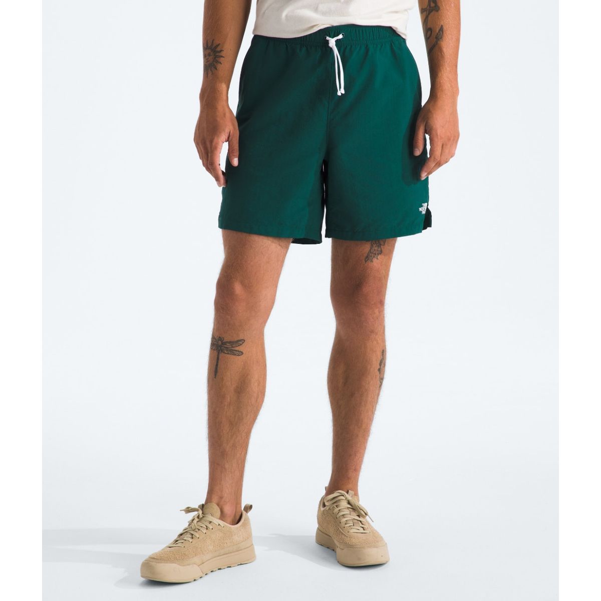 THE NORTH FACE - Traje De Baño Action Short 2.0 Hombre Verde Oscuro